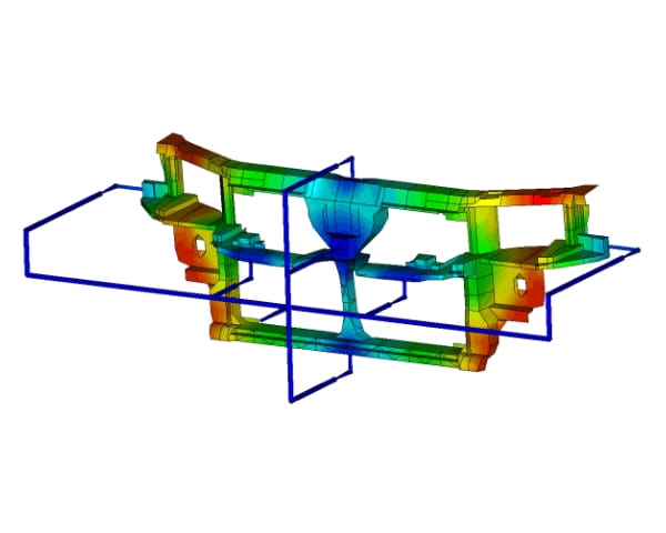 Flow time of molten resin